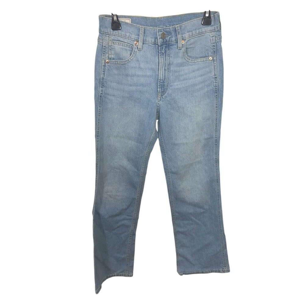 GAP Women's Size 4 Vintage Flare High Rise Denim Blue Jeans 27 inch Waist
